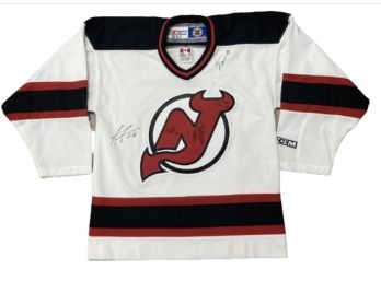 AUTOGRAPHED - NJ Devils Youth Hockey Jersey