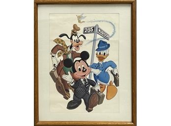 Fun Disney Framed Print