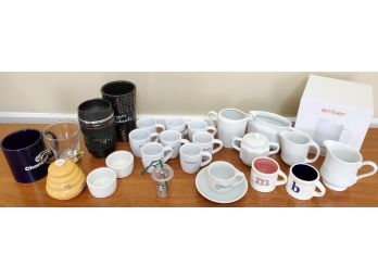 Assorted Coffee Mugs And More - Espresso, Ember Temperature Controlled Mug, Camera Lens Travel Mug