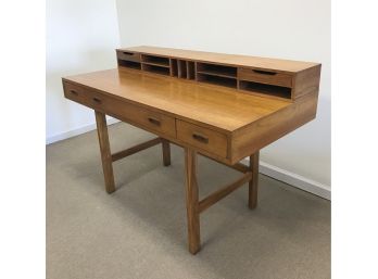 Exceptional Peter Lovig Style Flip Top Partners Desk