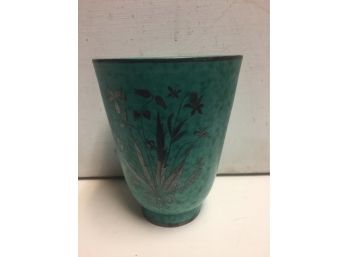 Gustavsberg Argenta  Floral Vase 5 Inches Tall Sweden