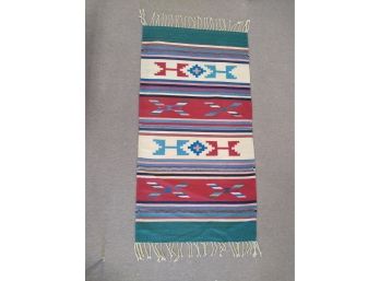 Beautiful Southwestern Native Rug Weaving