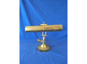 Vintage 1980s Articulated Brass Desk Lamp