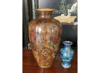 Two Cloisonne Vases