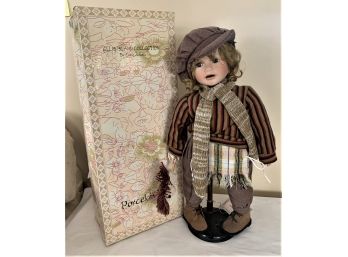 NEW! Ellis Island Porcelain Doll Collection Yosef , By Copa Judaica