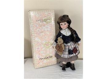 NEW! Ellis Island Porcelain Doll Collection Bracha, By Copa Judaica