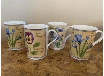 Four Lovely Coffee Mugs