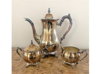 Oneida Three Piece Tea Service