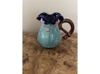 Small Colorful Ceramic Pitcher