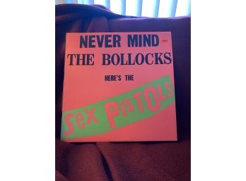 Sex Pistols Album With Rare 'sub Mission' Sticker