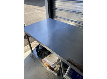 Stainless Steel Restaurant Prep Table