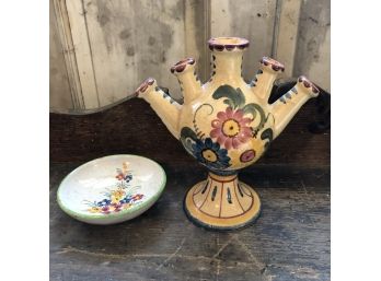Floral Pottery Pieces