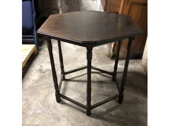 Vintage Hexagon Shaped Table