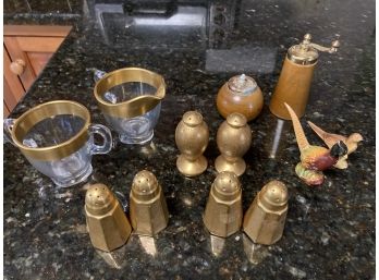 Gold Plated Box Lot