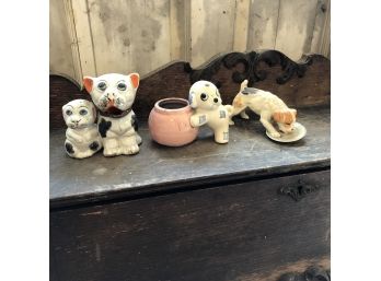 Ceramic Dog Figures