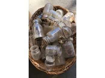 Basket Of Jars