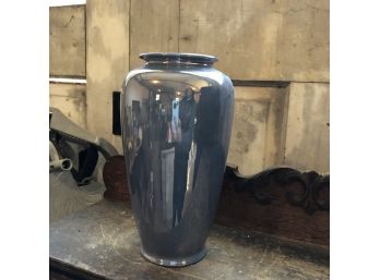 Nippon Iridescent Glaze Vase