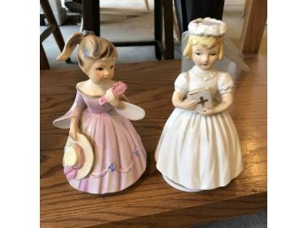 Set Of 2 Schmid Musical Figures