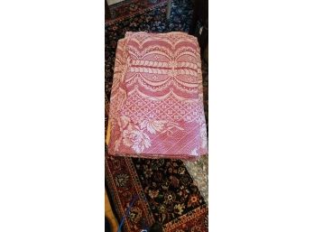 Set Of Two Red Tablecloths