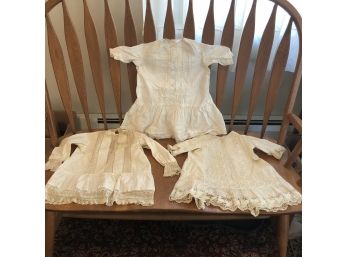 Set Of Three Christening Gowns