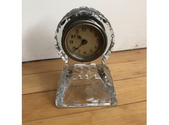 Vintage Crystal Clock