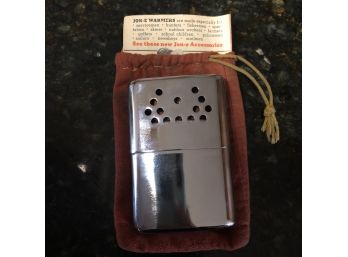 Jon-e Hand Warmer With Instructions And Pouch