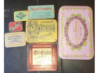 Vintage Tin Lot