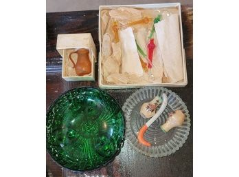 Mixed Glass Pieces Lot