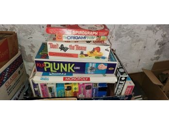 Vintage Game And Puzzle Lot