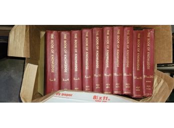 Grolier Book Of Knowledge Set