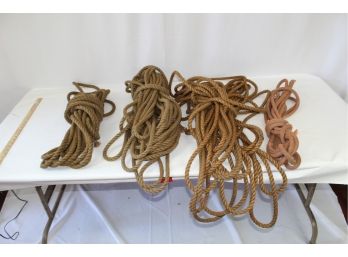 Lot Of Old Ropes