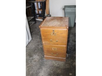 Wooden File Cabinet