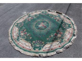 Round Oriental Rug