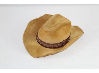 Vintage Suede Western Hat