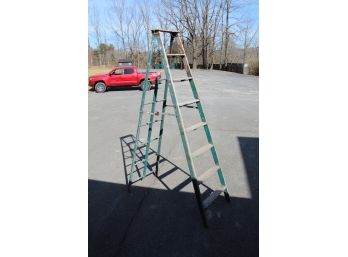 8ft Wooden Step Ladder