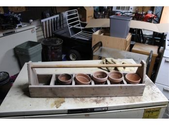 Wooden Tool Box Or Planter