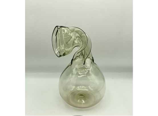 Wine Lot ~ Signed Josef Flek Twisted Art Glass Decanter & More ~ GREAT LOT