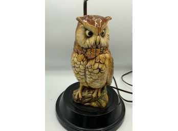 Awesome Vintage Owl Lamp