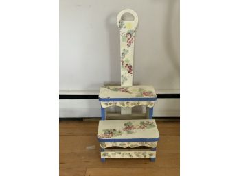 Hand Painted Decorative Stool