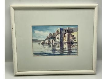 Beautiful Watercolor Signed