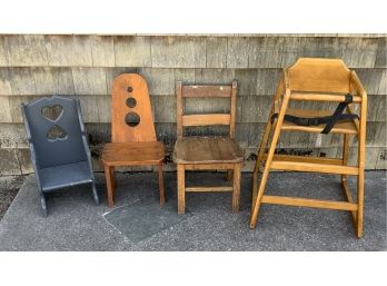 4 Childs Chairs