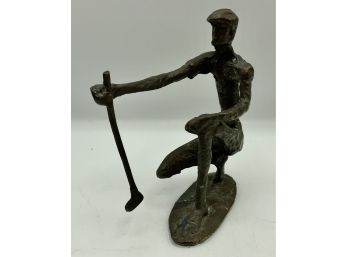 Bronze Golf Sculpture