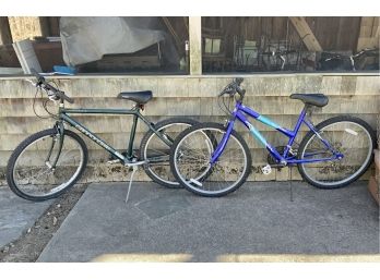 2 Mountain Bikes ~ Cannondale & Roadmaster ~