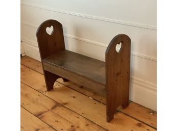 Solid Pine Bench