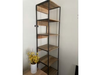 West Elm Rustic Industrial 7 Shelf Bookcase 2 Of 2 (Right Side)