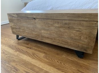 West Elm Chest Rustic 46x15x17 Great Condition