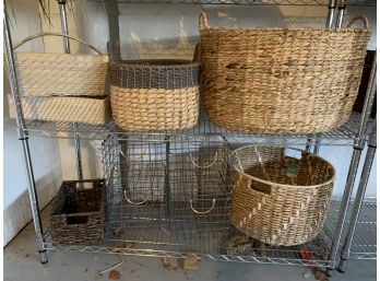 Lot Of 10 Baskets Look At Description