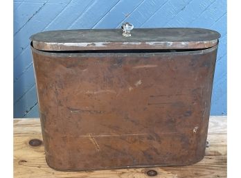 Antique Copper Kindle Container