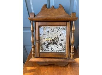 Vintage Working Temple Time Mantel Table Clock
