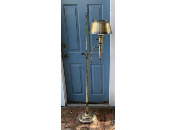 Burnished Brass Vintage Floor Lamp